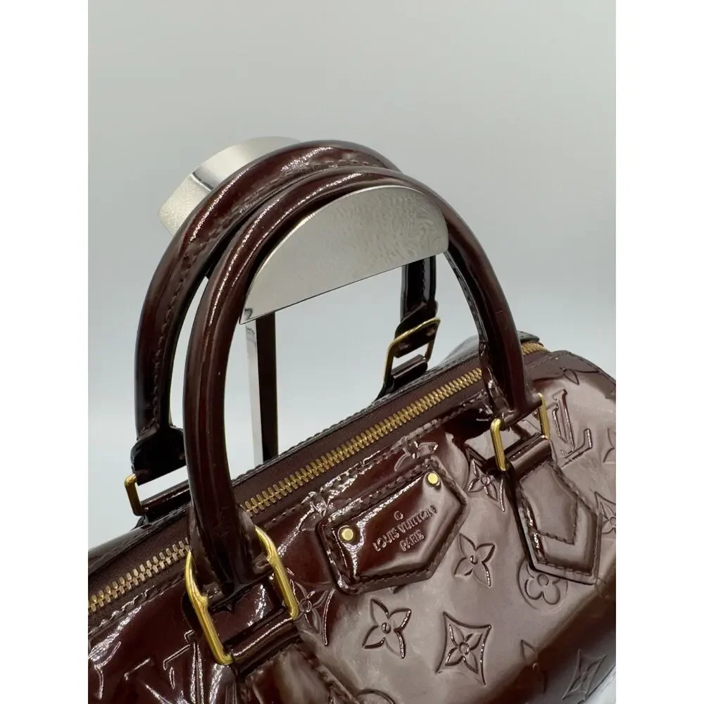 Louis Vuitton Monogram Vernis Montana Handbag Amarante Purple 2013 Pristine